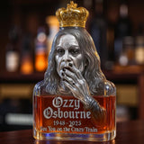 Ozzy See You on the Crazy Whiskey Bottle Train