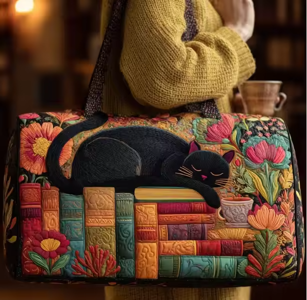 Joan - Handmade Soft Travel Bag