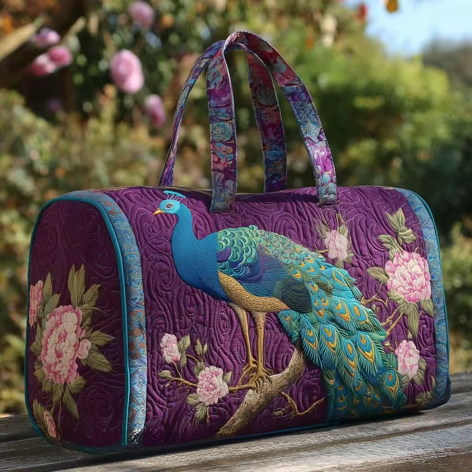 Oceane - Handmade Soft Travel Bag