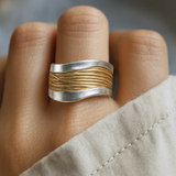 Omelia - Golden Thread™ Ring