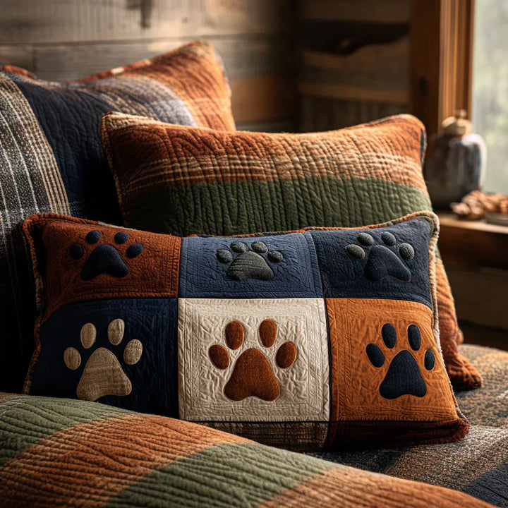 Quilted Pillowcase - Printed Prairie