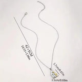 Necklace with a Cat Embrace