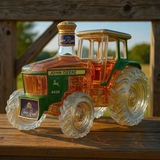 4020 Tractor Glass Whiskey Bottle