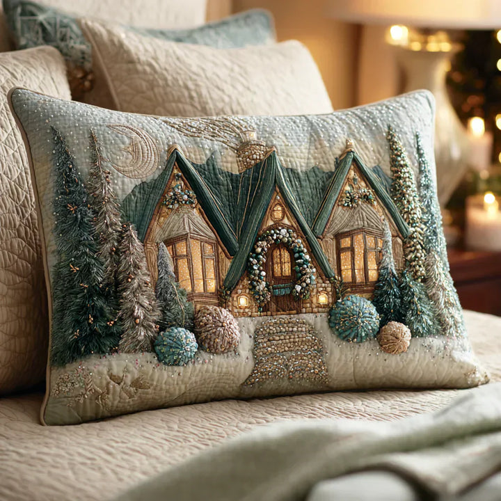 Quilted Pillowcase - Crystal Morning